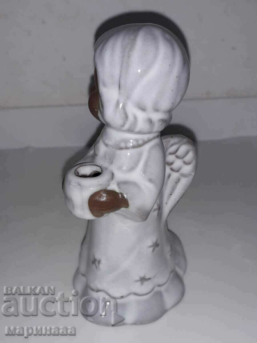 FIGURINE. CANDLESTICK. CERAMICS, GLAZES with price 2.50 BGN | € 1.28 FIGURINE. CANDLESTICK. CERAMICS, GLAZES with price 2.50 BGN | € 1.28