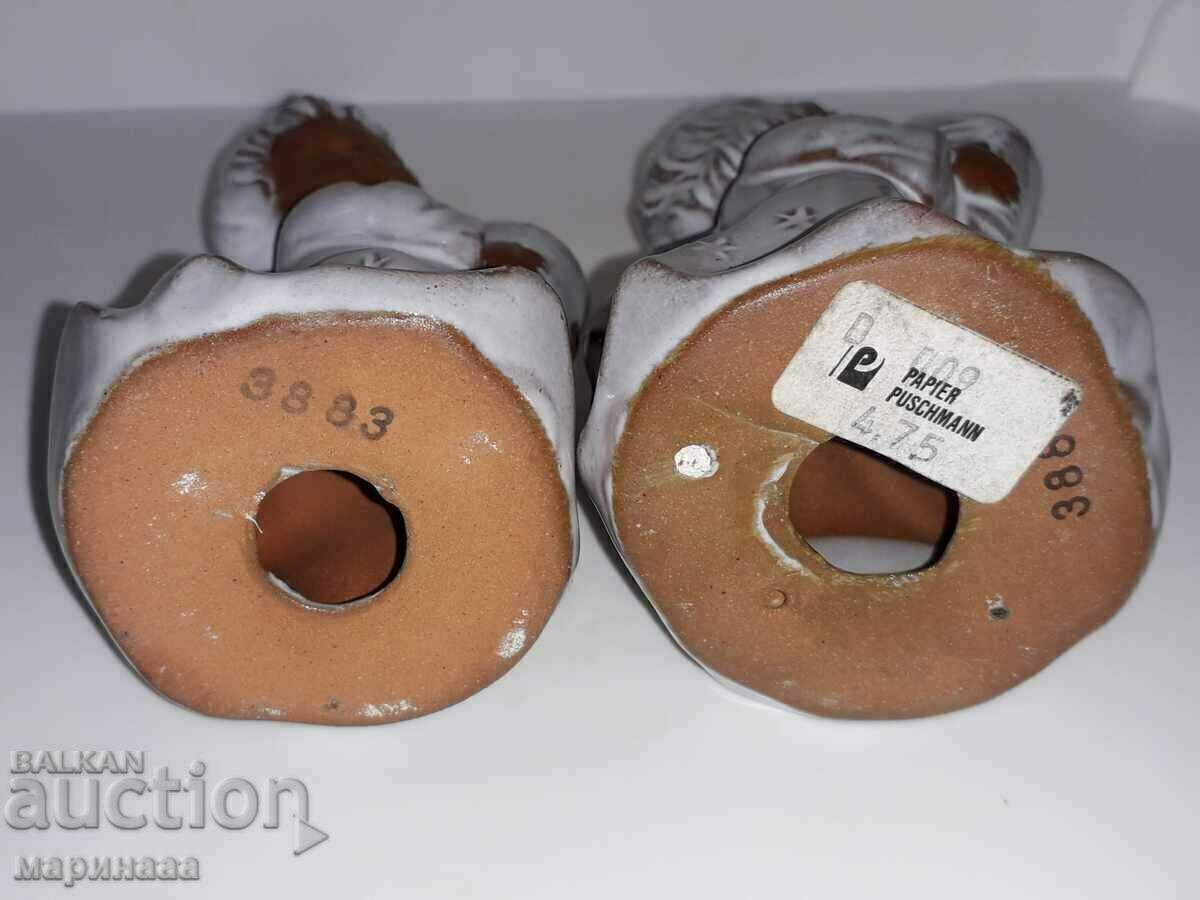 Auction  FIGURINES. CANDLESTICKS. CERAMICS, GLAZES