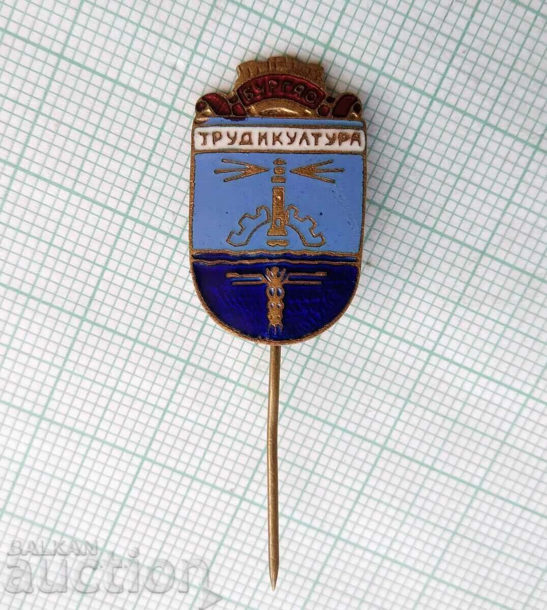 15632 Burgas - Labor and culture - bronze enamel - 5 15632 Burgas - Labor and culture - bronze enamel - 5