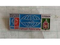 Badge - Pleven Rostov on Don sister cities