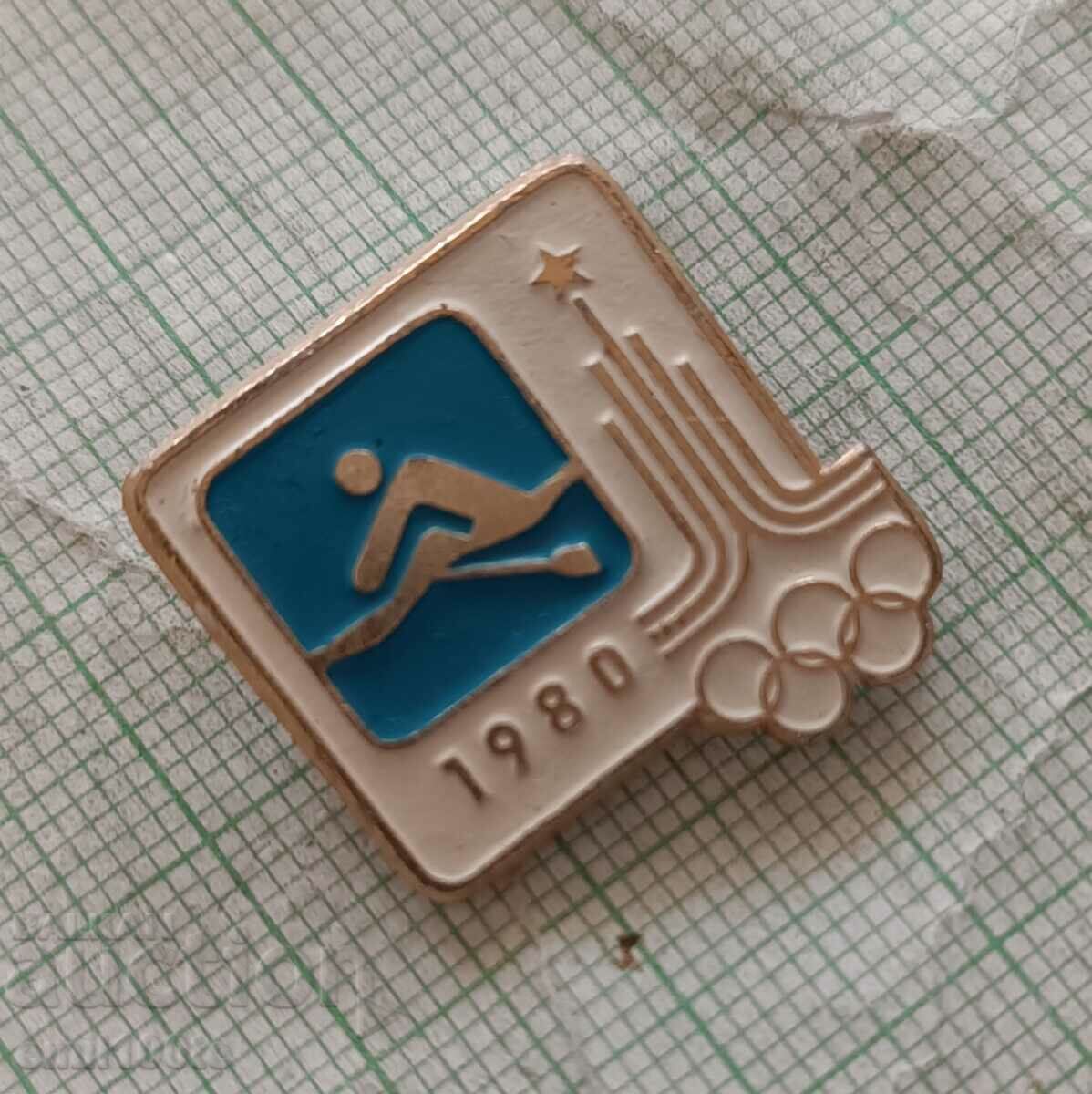 Auction Badge - Olympics Moscow 80 rowing Auction Badge - Olympics Moscow 80 rowing