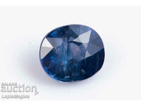 Blue sapphire 0.59ct heated oval cut