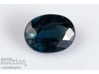 Blue sapphire 0.41 heated oval cut