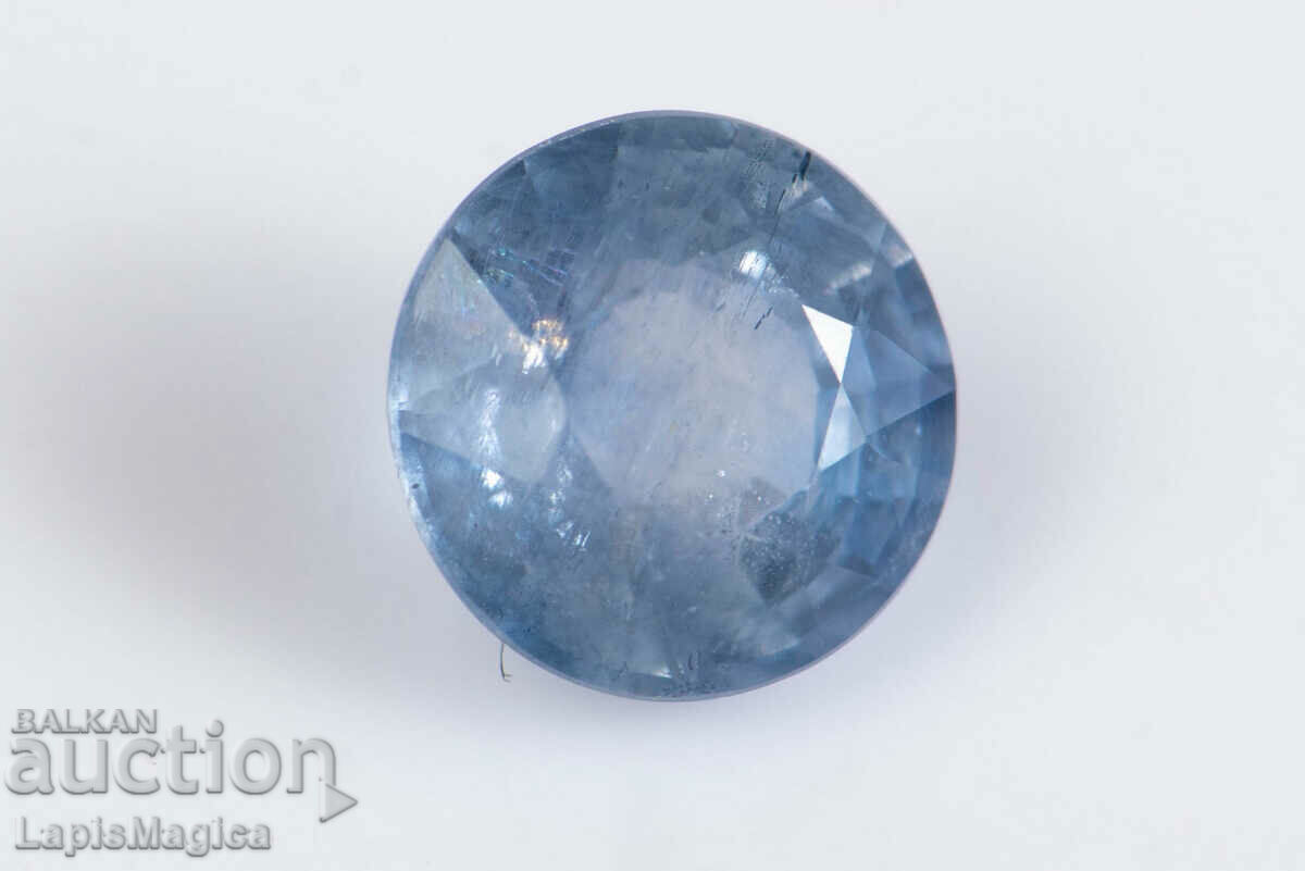 Blue Sapphire 0.61ct 5mm Heated Round Cut