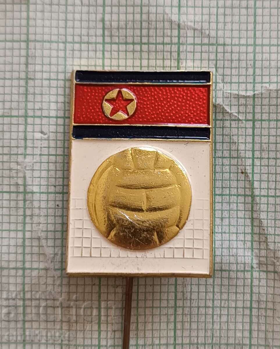 Badge - Volleyball Federation of North Korea