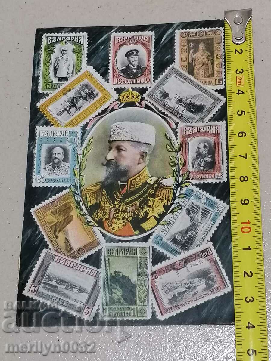 Auction Old postcard photo with King Ferdinand photography Auction Old postcard photo with King Ferdinand photography