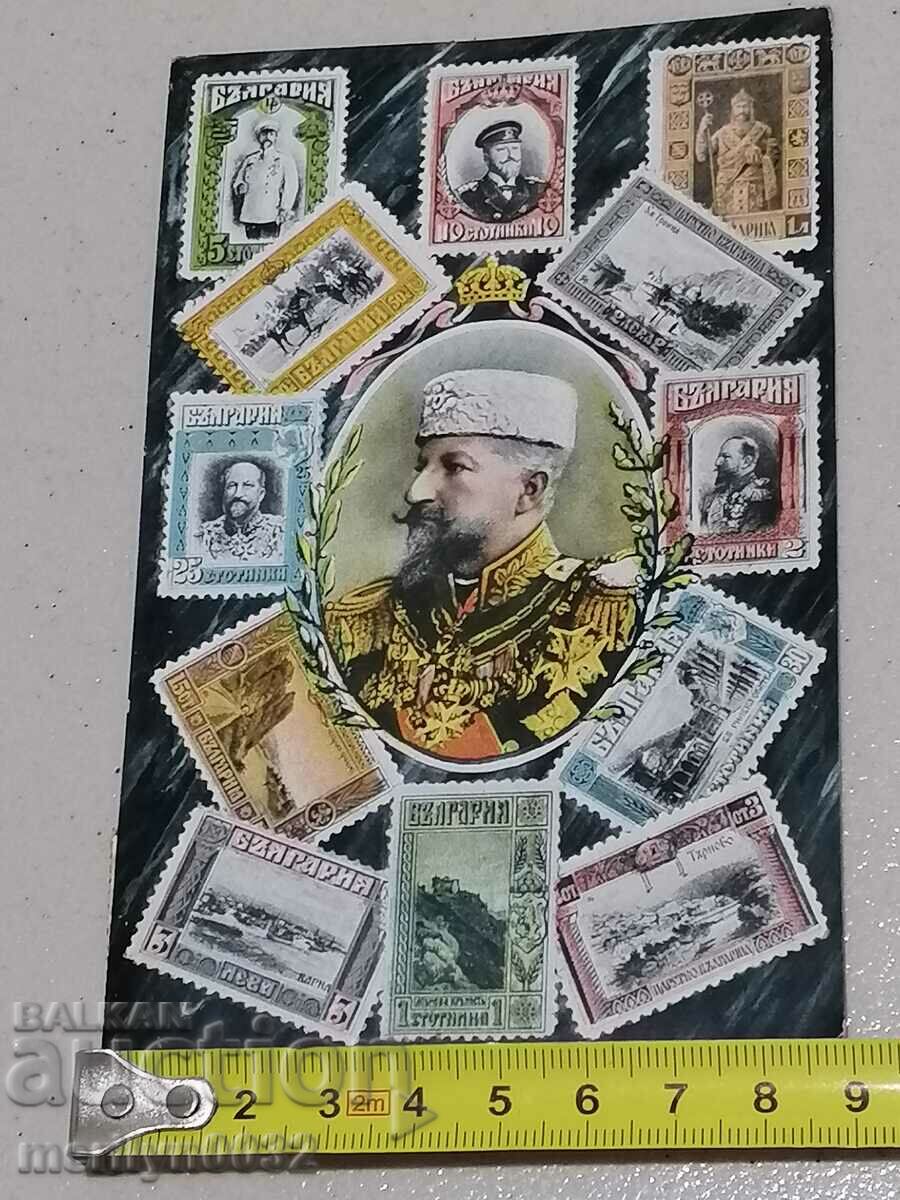 Delivery of Old postcard photo with King Ferdinand photography Delivery of Old postcard photo with King Ferdinand photography