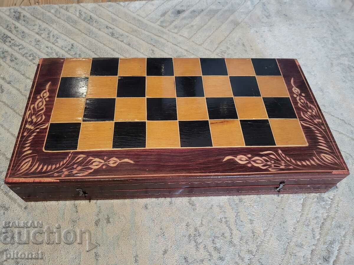 Chess carving backboard - 7 Chess carving backboard - 7