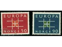 Норвегия 1963 Eвропа CЕПТ (**), чиста, неклеймована