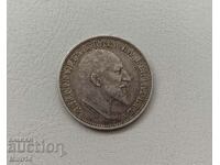 Silver coin 1 BGN. 1910