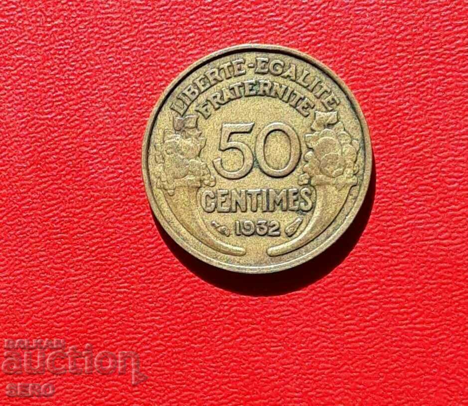 Γαλλία-50 σεντς 1932
