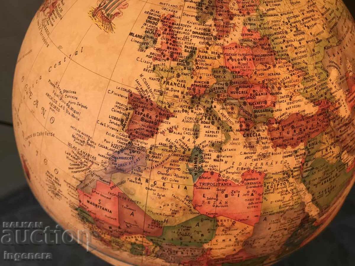 Delivery of GEOGRAPHIC GLOBE NIGHT LAMP-F 250 MM Delivery of GEOGRAPHIC GLOBE NIGHT LAMP-F 250 MM