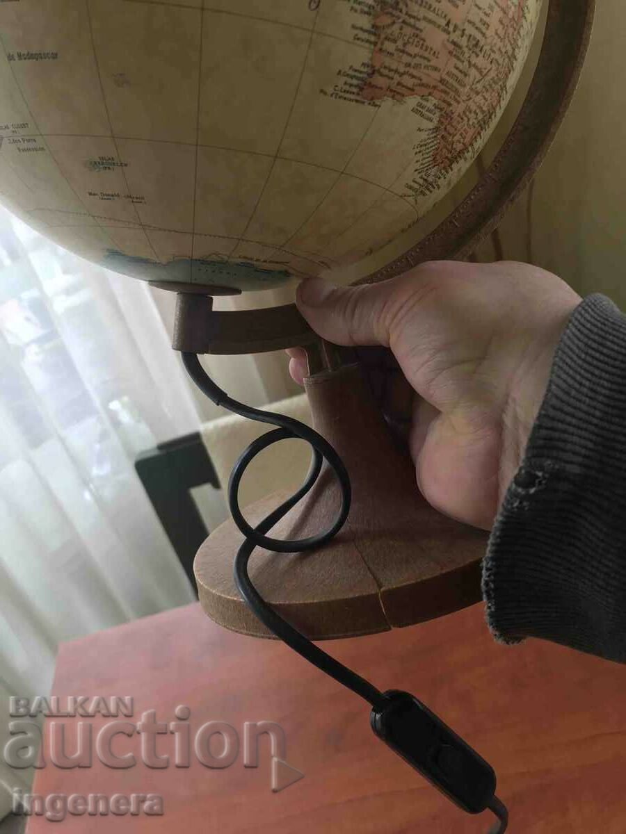 GEOGRAPHIC GLOBE NIGHT LAMP-F 250 MM - 6 GEOGRAPHIC GLOBE NIGHT LAMP-F 250 MM - 6