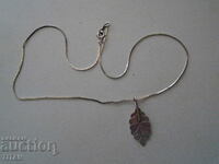 designer necklace, pendant, filigree, 45 cm.