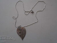 designer necklace, pendant, 45 cm.