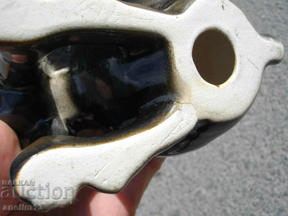 OLD PORCELAIN DOBERMAN DOG - 7 OLD PORCELAIN DOBERMAN DOG - 7