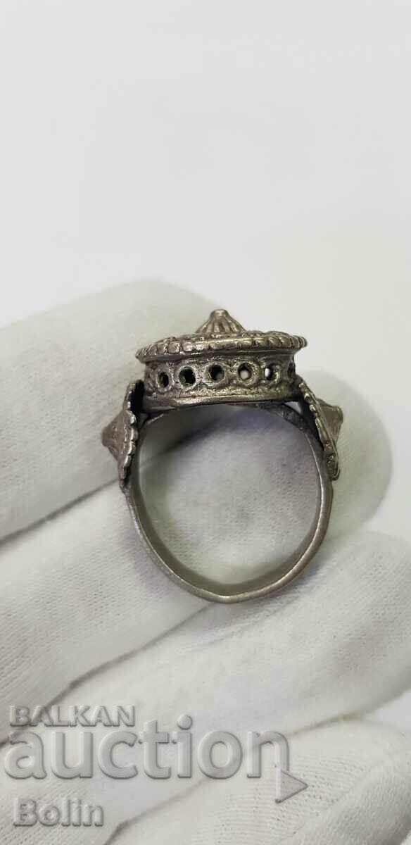A rare silver Renaissance ring 19-20th century with price 160.00 BGN | € 81.81