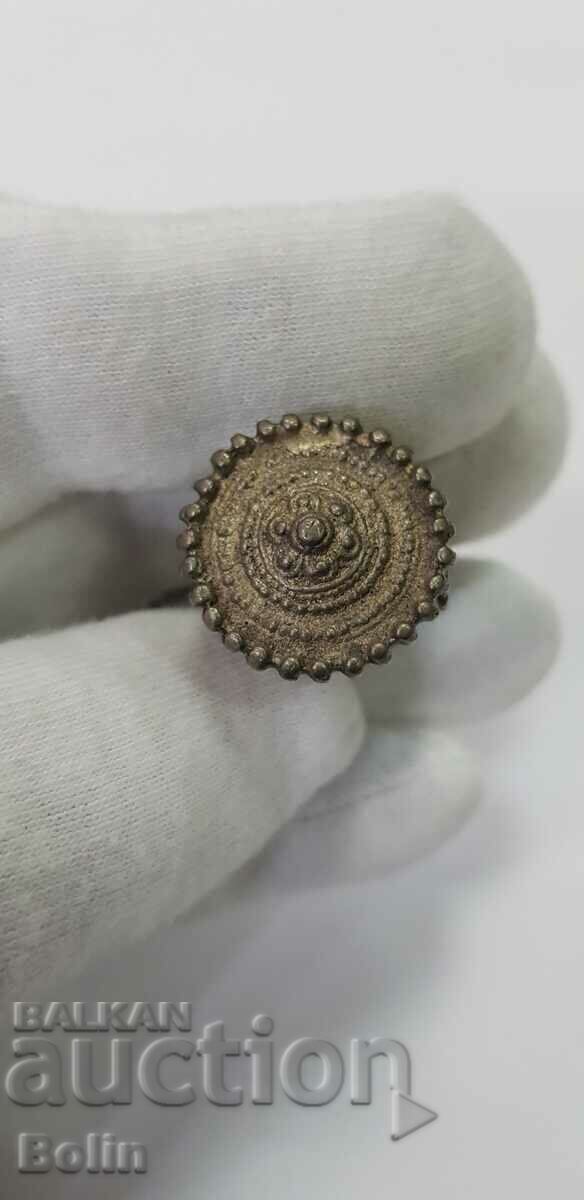 Un rar inel renascentist din argint din secolul 19-20 - 6 Un rar inel renascentist din argint din secolul 19-20 - 6