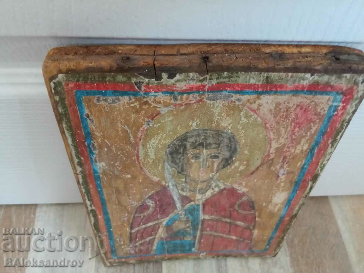 Auction  Old painted home icon