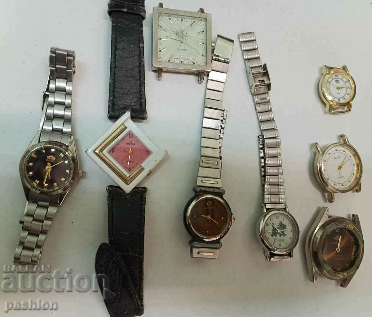 Lot of 2 MECHANICAL (Orient and ...) and quartz watches