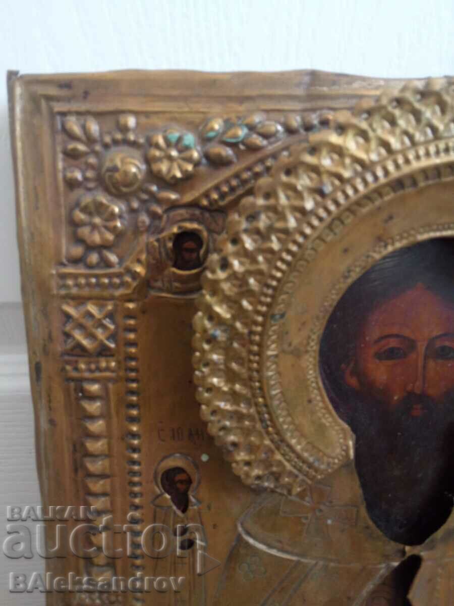 Auction Old large icon, rare Auction Old large icon, rare