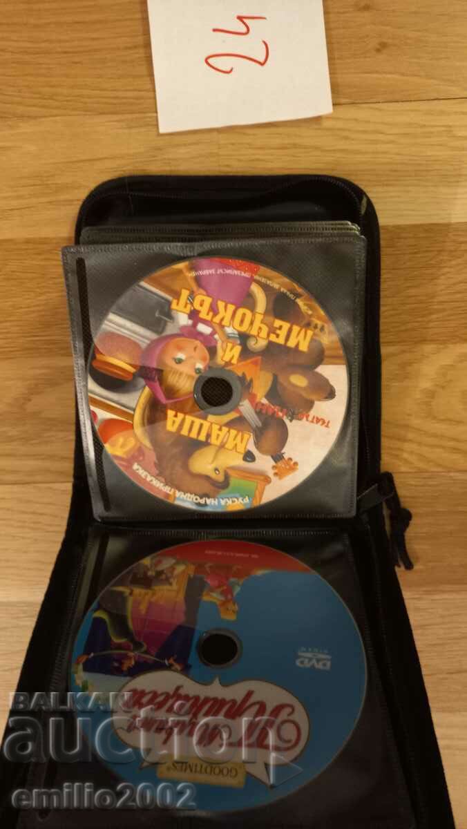 Анимационни филми на ДВД в класьор 24бр. с цена 14.00 лв. | € 7.16 Анимационни филми на ДВД в класьор 24бр. с цена 14.00 лв. | € 7.16