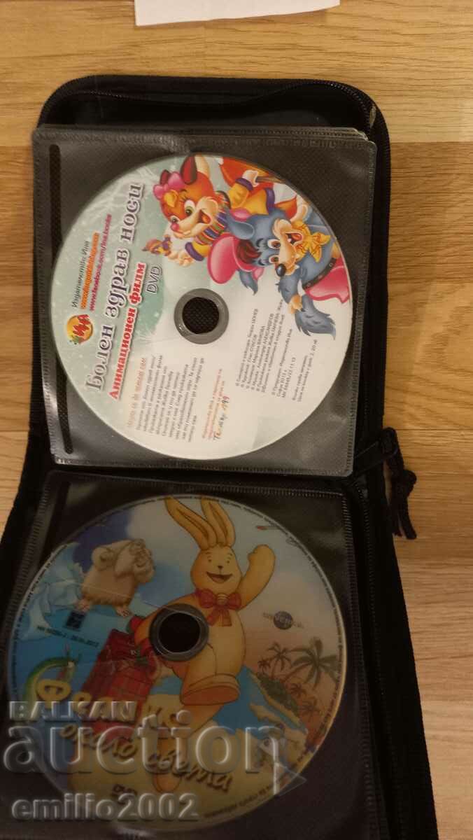 Аукцион Анимационни филми на ДВД в класьор 24бр. Аукцион Анимационни филми на ДВД в класьор 24бр.