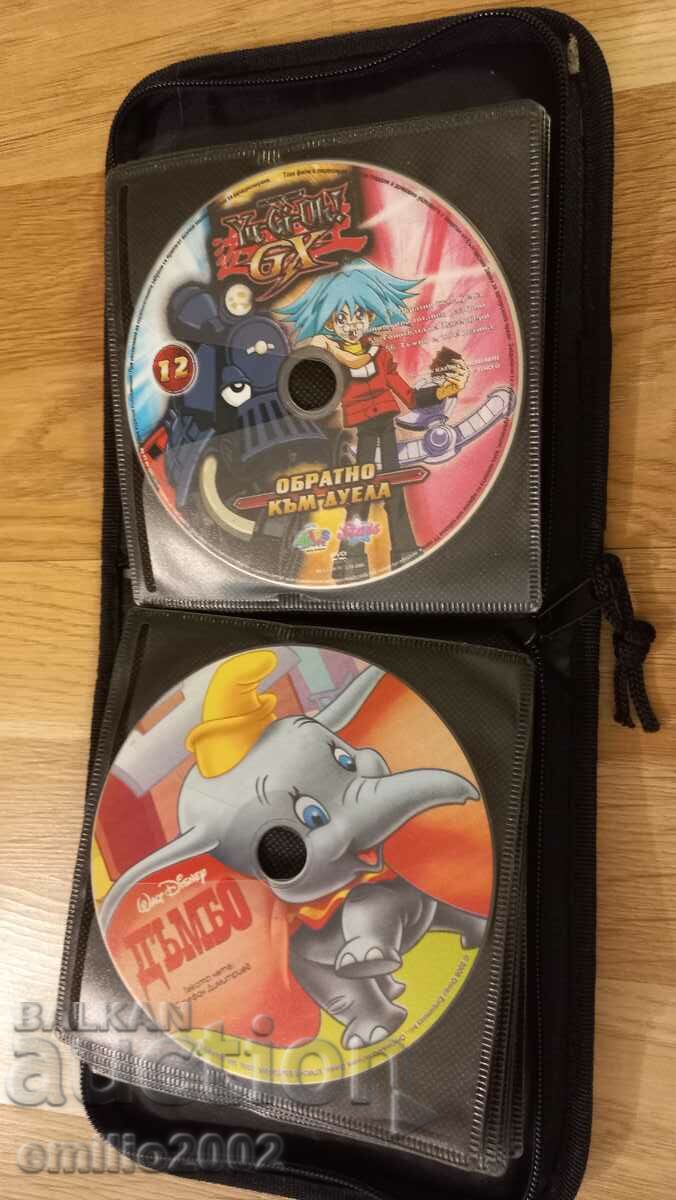 Доставка на Анимационни филми на ДВД в класьор 24бр. Доставка на Анимационни филми на ДВД в класьор 24бр.