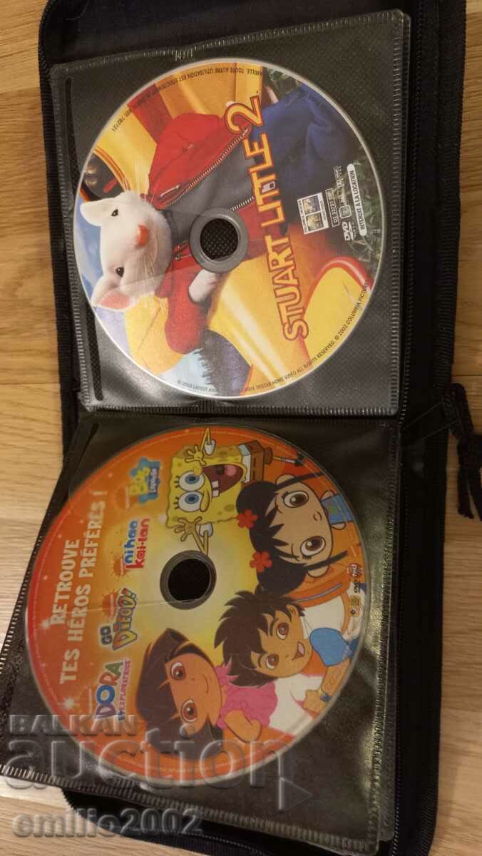 Анимационни филми на ДВД в класьор 24бр. - 6 Анимационни филми на ДВД в класьор 24бр. - 6