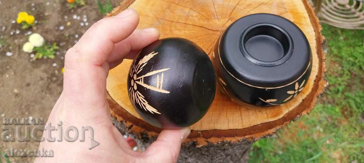 Delivery of A set of wooden candlesticks Delivery of A set of wooden candlesticks