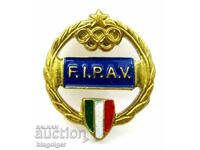 Олимпийска значка-Италиански волейболен олимпийски отбор