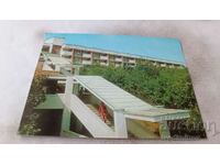 Пощенска картичка Приморско Хотел Бисер 1980