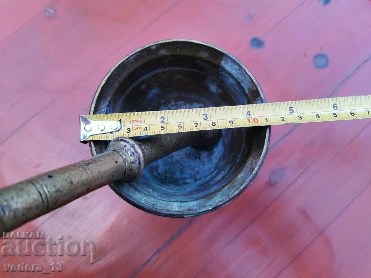 Auction bronze mortar/large/ Auction bronze mortar/large/