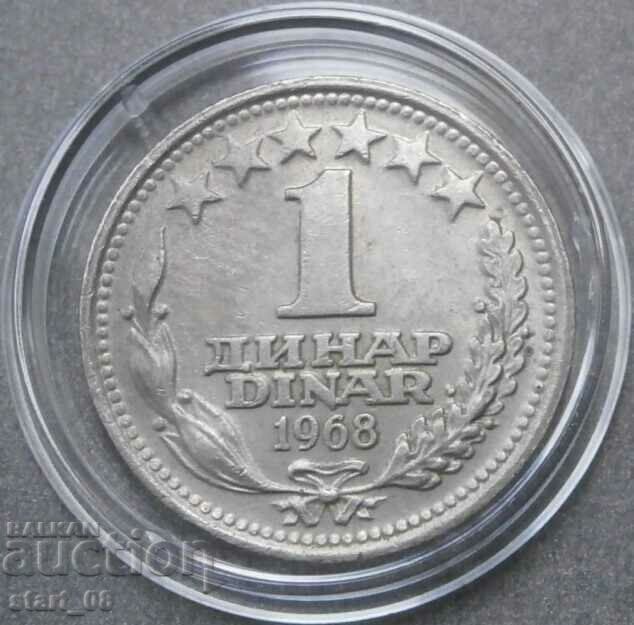 1 dinar 1968