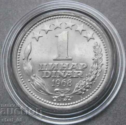 1 dinar 1968