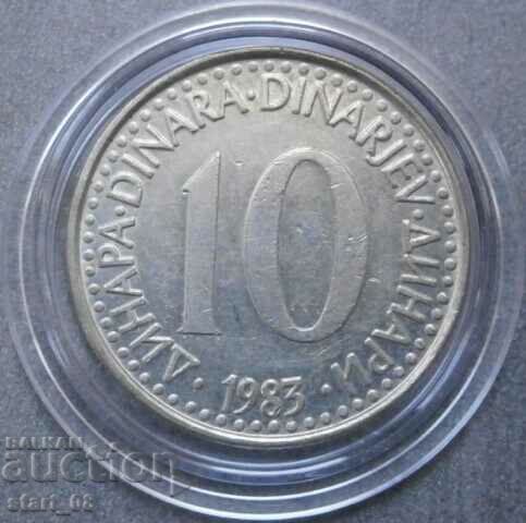 10 dinars 1983