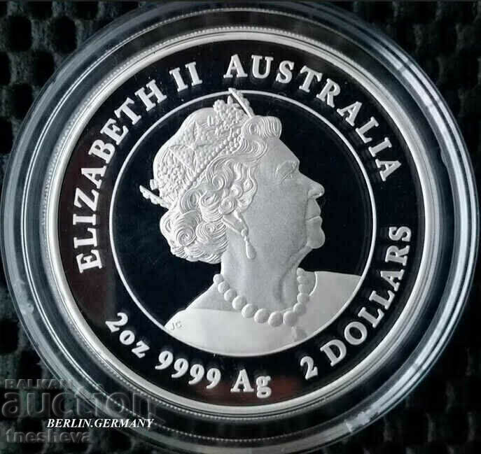 2 OZ ΛΟΥΝΑΡ 2020 -Proof-Εξαιρετικά Σπάνιο-ΔΙΑΒΑΣΤΕ ΤΗΝ ΠΕΡΙΓΡΑΦΗ με τιμή 440.00 BGN | € 224.97