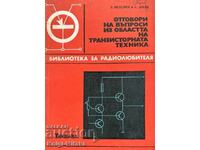 Answers to questions in the field of transistor technology
