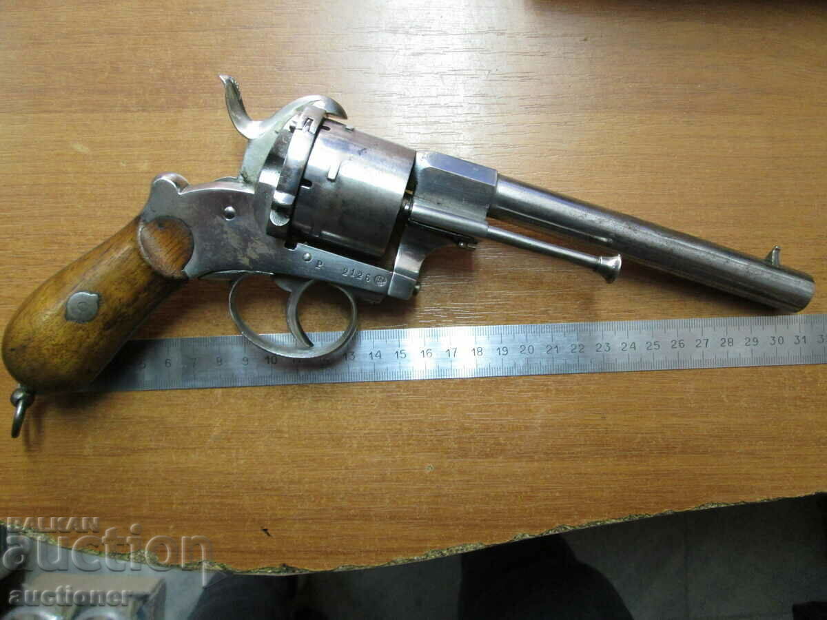 LEFUCHET PIN REVOLVER 50s ΤΟΥ 19ου αιώνα