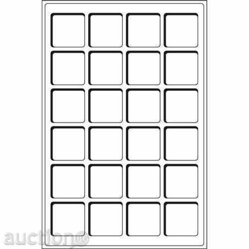 Table COIN Leuchtturm - 24 monede - 47/47 mm - 2 cu preț 23.00 BGN | € 11.76 Table COIN Leuchtturm - 24 monede - 47/47 mm - 2 cu preț 23.00 BGN | € 11.76