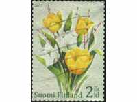 Σφραγισμένη μάρκα Tulip Flowers 2011 από τη Φινλανδία