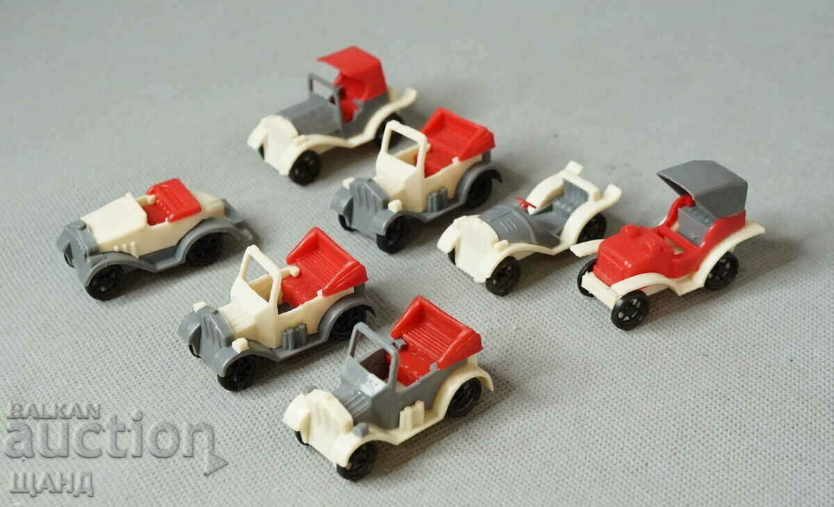 7 Old Soc. Toys Figures strollers retro cars