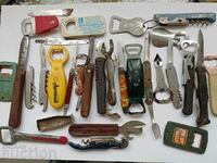 0.01 cent. Large Lot of Pocket Legs and Openers - B.Z.C.