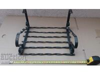 SOLID METAL HANGER STAND WROUGHT IRON