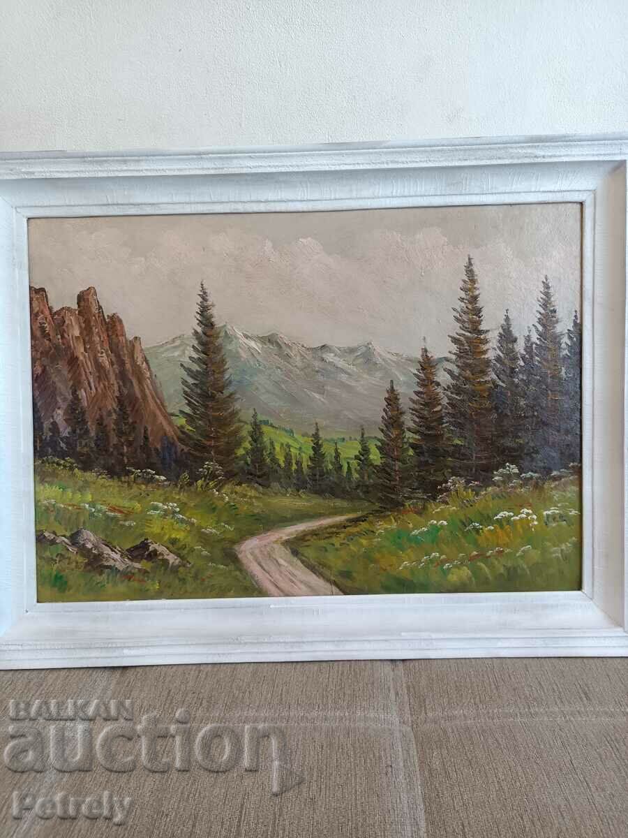 Licitație Pictură veche în ulei