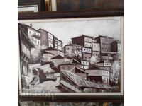 Πίνακας Stefan Atanasov "V. Tarnovo", λάδι, 31 x 43 cm