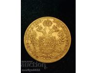 1 ducat 1848 A mint Austro-Hungarian Ferdinand gold