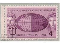 1958. SUA. cablu Atlantic.