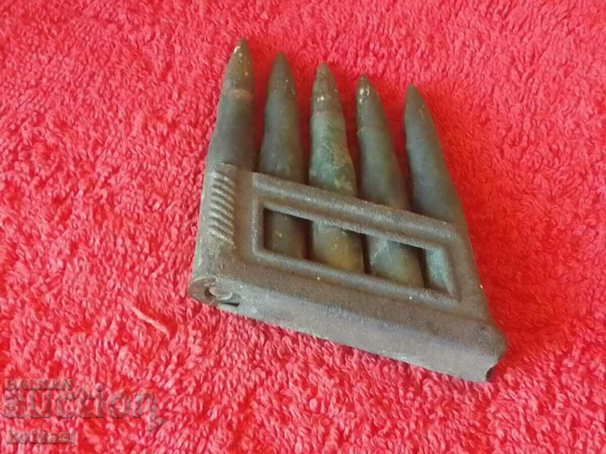 Old pack of magazine 5 five cartridges Germany Swastika 1938 - 5 Old pack of magazine 5 five cartridges Germany Swastika 1938 - 5