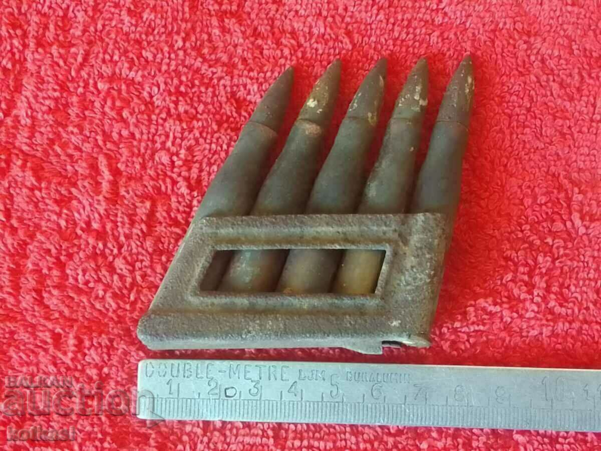Old pack of magazine 5 five cartridges Germany Swastika 1938 Old pack of magazine 5 five cartridges Germany Swastika 1938